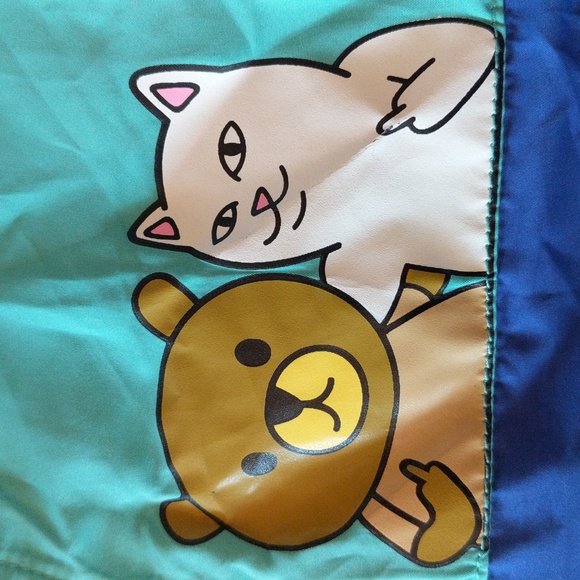 NWOT RIPNDIP Teddy Fresh Packable Anorak Jacket Windbreaker - Picture 4 of 16